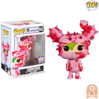 POP! TV Sabochan #102 Tokidoki  SDCC 2021 Funkon Summer Convention Exclusive LE 