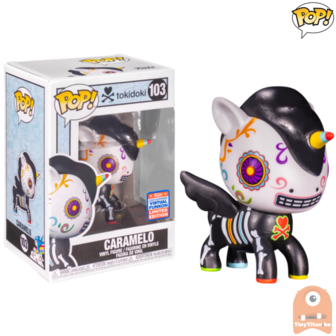 POP! TV Caramelo #103 Tokidoki  SDCC 2021 Funkon Summer Convention Exclusive LE 