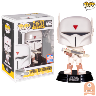 POP! Star Wars Imperial Super Commando #452 Rebels SDCC 2021 Funkon Summer Convention Exclusive LE 