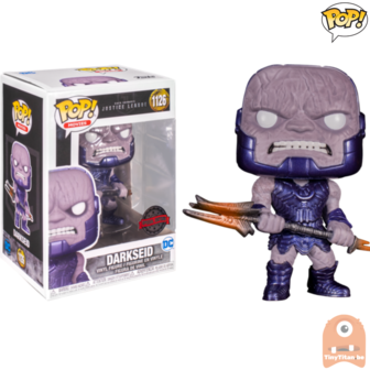 POP! Heroes Darkseid Metallic #1126 DC Jack Snyder Justice League Exclusive 