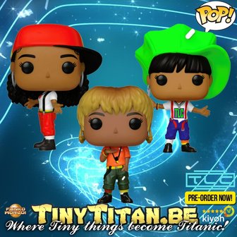 Funko POP Bundle of 3 - TLC Wave 2 Pre-order