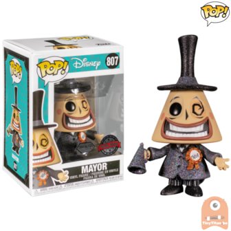 POP! Disney Mayor Diamond Glitter #807 The Nightmare Before Christmas Exclusive 