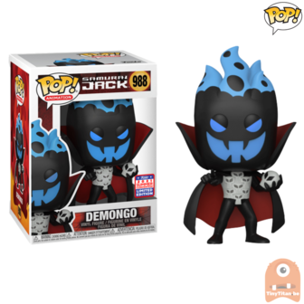 POP! Animation Demongo 988 Samurai Jack SDCC 2021 Funkon Summer Convention Exclusive LE