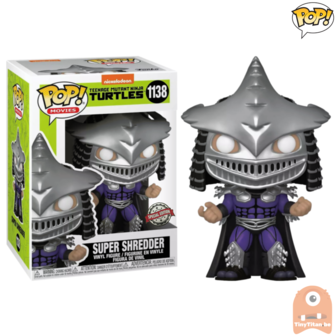 POP! Movies Super Shredder Metallic 1138 Teenage Mutant Ninja Turtles Exclusive