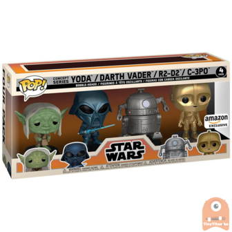 POP! Star Wars Concept Series 4-pack Exclusive 