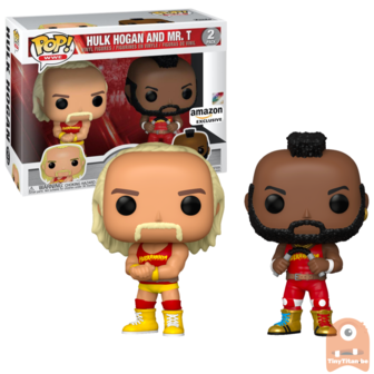 POP! SPORTS Hulk Hogan and Mr. T 2-Pack WWE Exclusive 