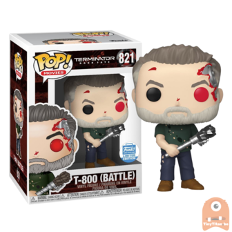 POP! Movies T-800 Battle #821 Terminator Dark Fate Exclusive