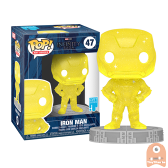 POP! Marvel Artist Series Iron Man Yellow 47 Infinity Saga