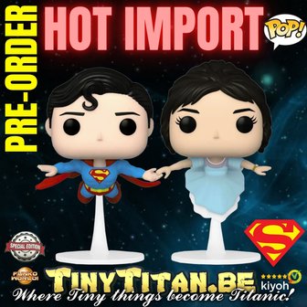 Funko POP! Superman &amp; Lois Flying 2-Pack Exclusive
