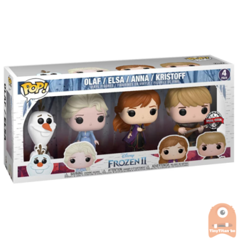 POP! Disney Frozen 4-pack Exclusive 