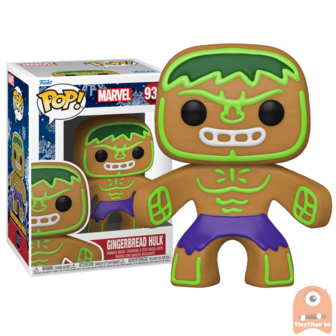 POP! Marvel Gingerbread Hulk 935 Holiday Series