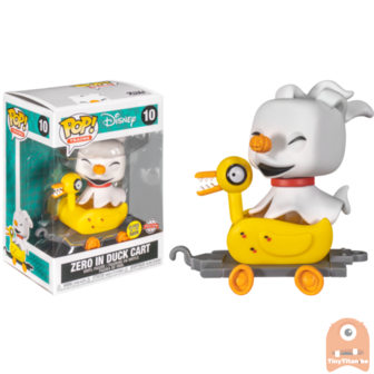 POP! Disney Zero in Duck Cart GITD 10 - The Nightmare Before Christmas Exclusive 