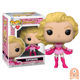 POP! Heroes Breast Cancer Awareness Pink SuperGirl Bombshell 222 DC Comics 