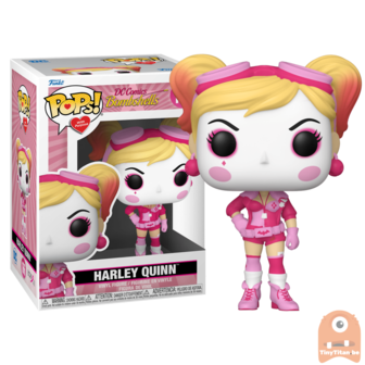 POP! Heroes Breast Cancer Awareness Pink Harley Quinn Bombshell 166 DC Comics 