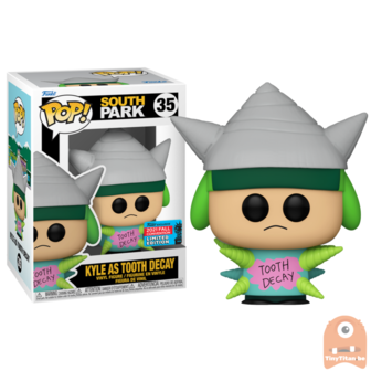 POP! TV Kyle as Tooth Decay 35 South Park ECCC 2021 Exclusive LE