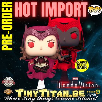 Funko POP! Marvel Scarlet Witch FLoating GITD - WandaVision Exclusive Pre-order