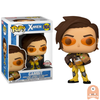 POP! Marvel Gambit w/ Cat 904 X-Men Exclusive 