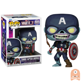 POP! Marvel Zombie Captain America 941 What If 