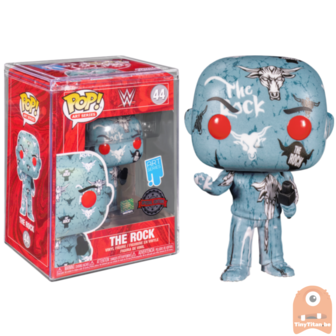 POP! WWE Artist Series The Rock Exclusive 