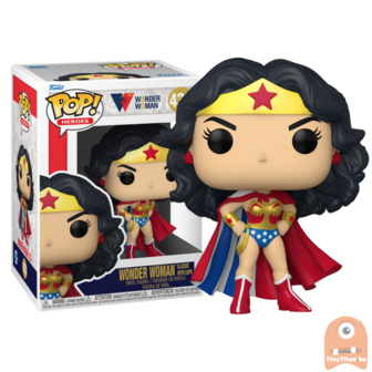 POP! Heroes Wonder Woman Classic W/ Cape 433 Wonder Woman 80TH 