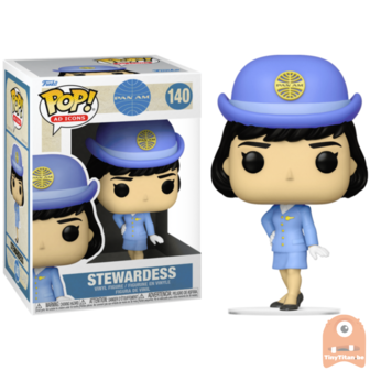 POP! Ad Icons Stewardess Without Bag 140 Pan Am