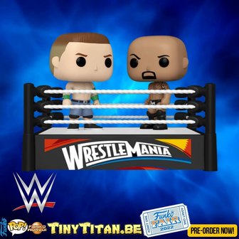 Funko POP! Moment John Cena Vs The Rock - WWE Pre-order
