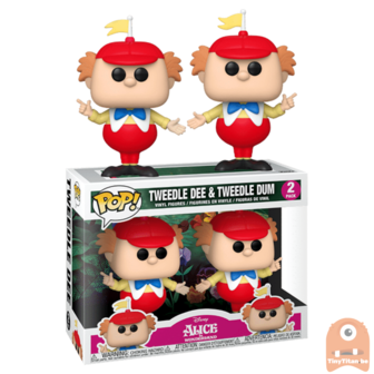 POP! Disney 2-pack Tweedle Dee & Dum  - ALice In Wonderland