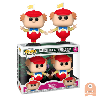 POP! Disney 2-pack Tweedle Dee &amp; Dum  - ALice In Wonderland