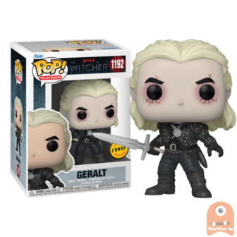 POP! TV Geralt CHASE 1192 The Witcher Netflix 