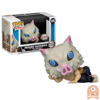 POP! Animation Inosuke Hashibira Lounging 1090 Demon Slayer Exclusive