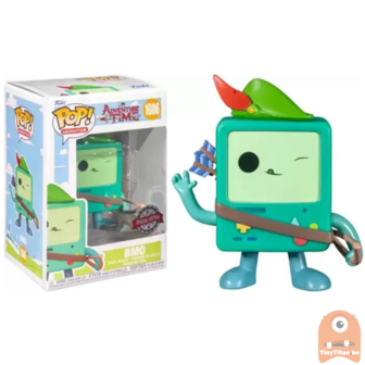 POP! Animation BMO /w Bow &amp; Arrow 1086 Adventure Time Exclusive