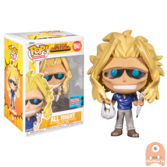 POP! Animation All Might Weakened 1041 NYCC 2021 Virtual Con Fall Convention Exclusive LE 