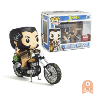 POP! Marvel Wolverine's Motorcycle 26 X-Men Exclusive
