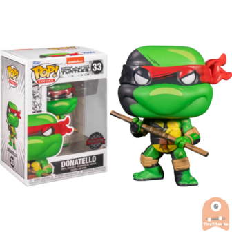 POP! Comic Donatello 33 Eastman and Laird&#039;s TMNT Exclusive