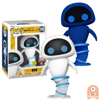 POP! Disney Eve Flying GITD 1116 Wall-e Exclusive 