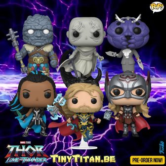Funko POP! Bundle of 6 - Thor Love & Thunder Marvel Pre-order