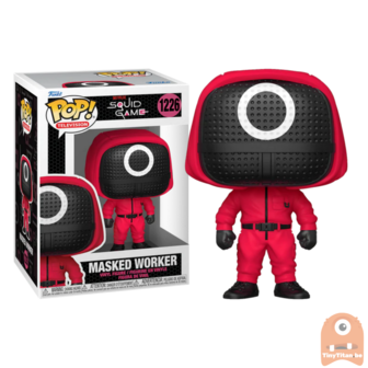 POP! TV Masked Worker1226 Squid Game - Netflix