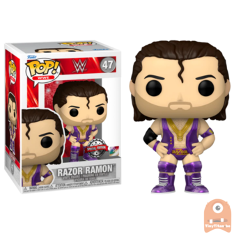 Funko POP! Razor Ramone Purple Metallic WWE Exclusive Pre-order