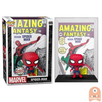 Funko POP! Comic Cover: Spider-Man - Amazing Fantasy Marvel Exclusive Pre-order