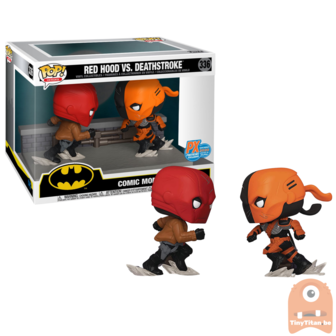 POP! Heroes  Comic Moments Red Hood Vs Deathstroke Exclusive