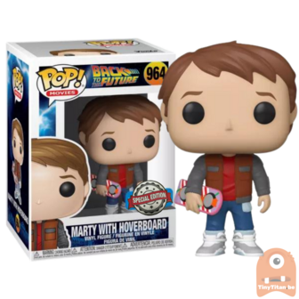 POP! Movies Marty w/ Hoverboard 964 Back to the Future Exclusive 