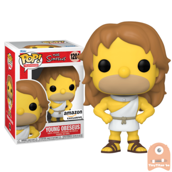 POP! TV Young Obeseus Homer 1204 The Simpsons Exclusive 