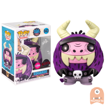 POP! Animation Eduardo Flocked 943 Foster&#039;s Home for Imaginary Friends Exclusive