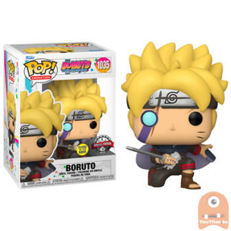 POP! Animation Boruto w/ Marks GITD 1035  Naruto Next Gen. Exclusive