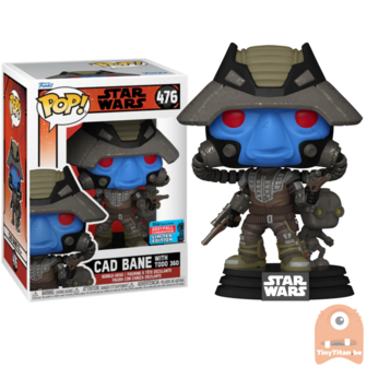 POP! Star Wars Cad Bane w/ Todo 360 476 ECCC/NYCC 2021 Exclusive LE