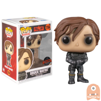 POP! Movies Unmasked Bruce Wayne 1194 The Batman Exclusive 
