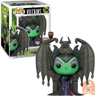 POP! Disney Maleficent on Throne Diamond Glitter Collection 784 Villains Exclusive