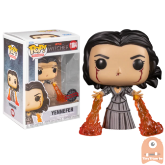 POP! TV Battle Yennefer w/ Fire 1184 The Witcher Exclusive 