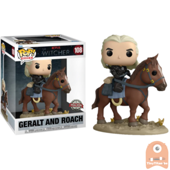 POP! Rides The Witcher Geralt on Roach 108 Exclusive 