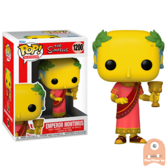 POP! TV Emperor Montimus 1200 The Roman Simpsons 